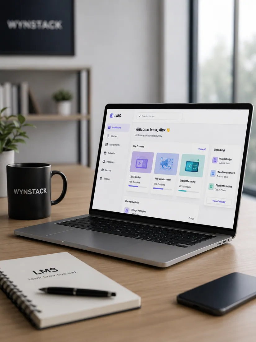 WynLearn LMS preview