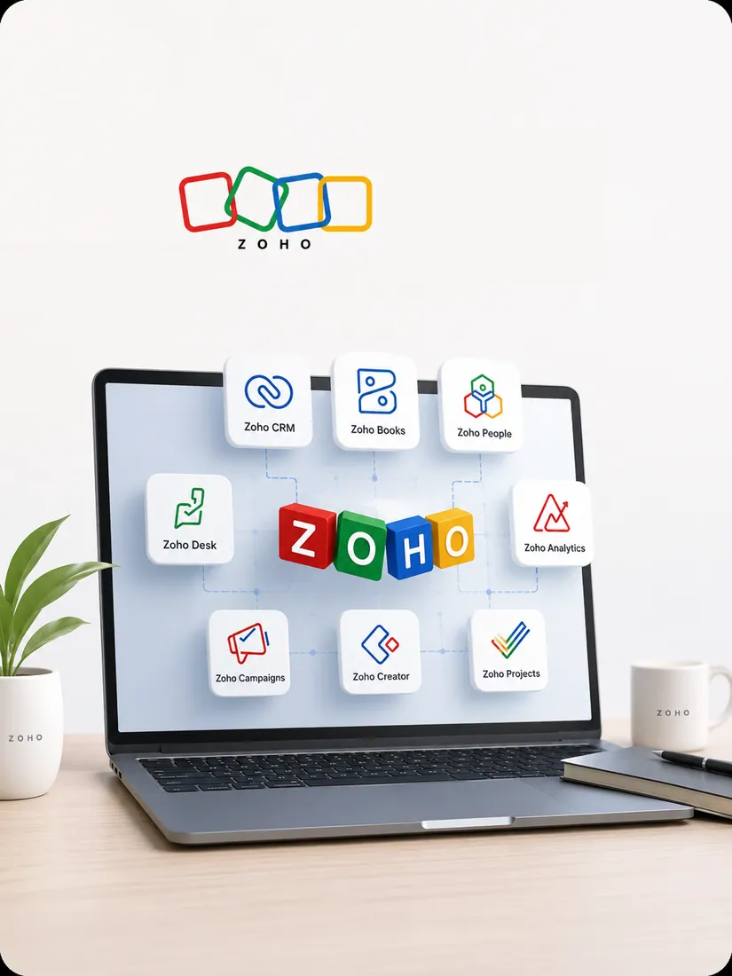 Zoho Services work sample